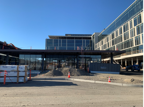 construction view of building