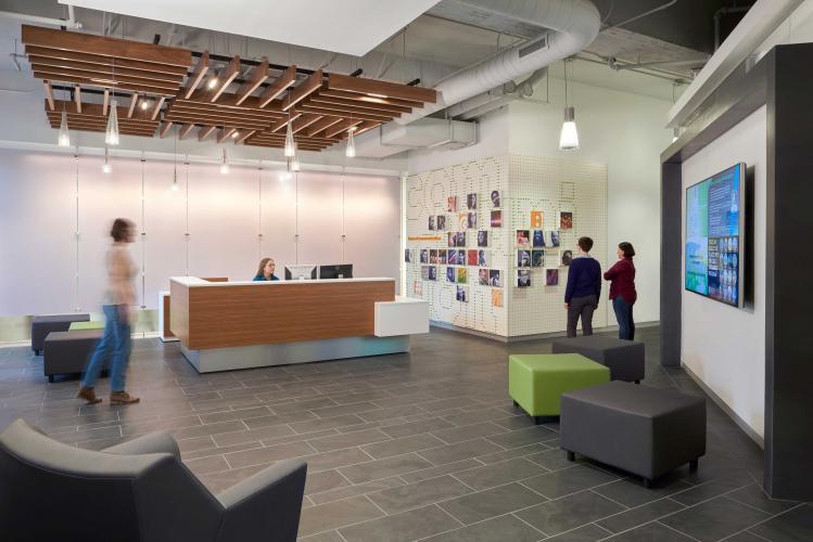 Lobby and welcome desk