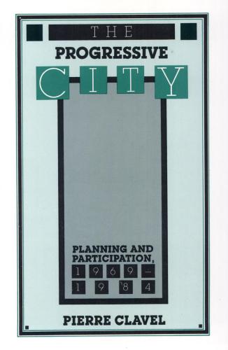 Cover of book 'The Progressive City'